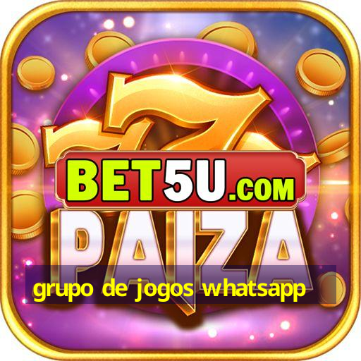 grupo de jogos whatsapp